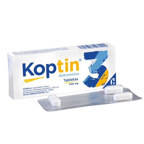 Koptin 500 Mgs C/3 Tab