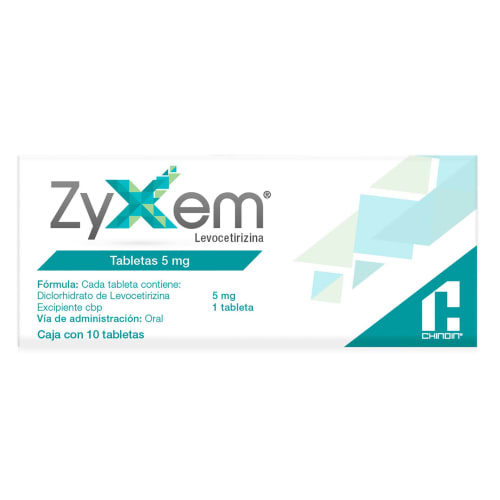 Zyxem 5 Mg Tab 10