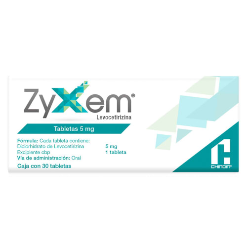 Zyxem 5 Mg Tab 30