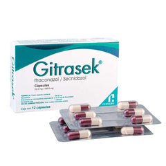 Gitrasek 33.3/166.6 Mg Caps 12
