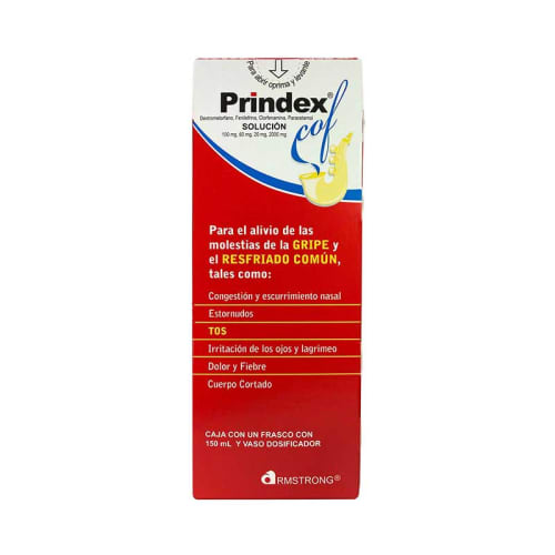 Prindex-Cof Sol 150 Ml C/Vaso-