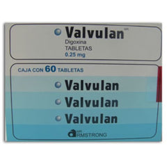 Valvulan 0.25Mg Tab 60