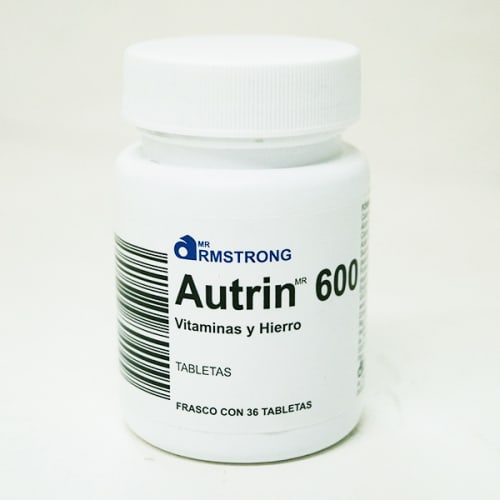 Autrin 600 Mg Fco Tab 36