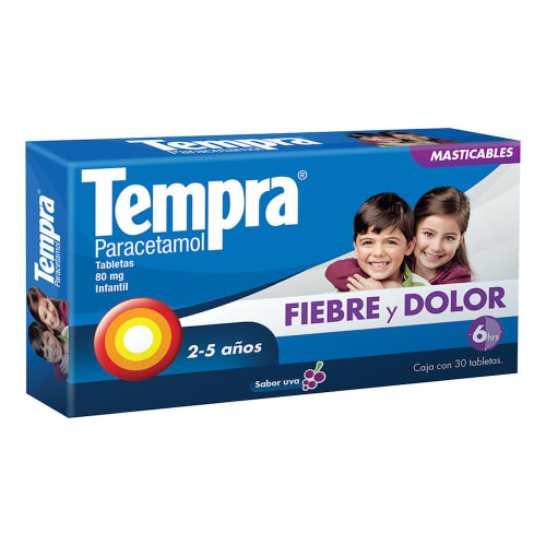 Tempra Mast 80 Mg Uva Tab 30