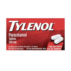 Tylenol 500 Mg C/20 Tabs