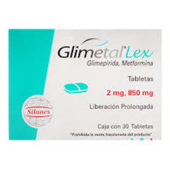 Glimetal-Lex 850 2 Mg Tab 30