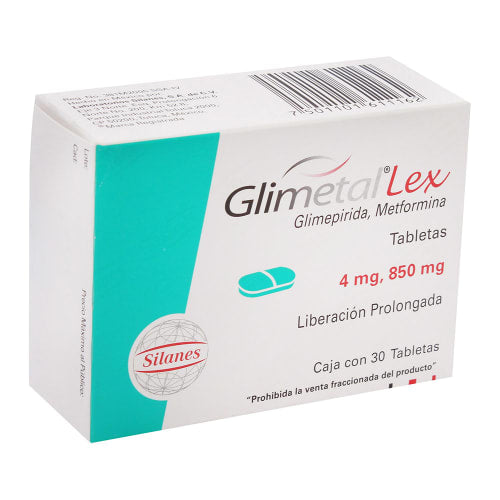Glimetal-Lex 850 4 Mg Tab 30