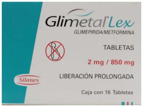 Glimetal-Lex 850/2 Mg Tab 16