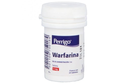 Warfarina 5 Mg Fco 25 Tabs Lge