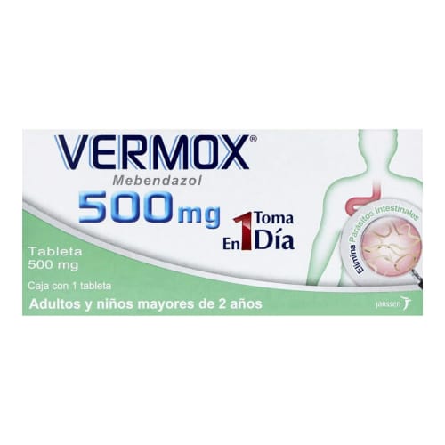 Vermox 500Mg C/1