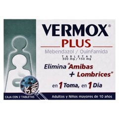 Vermox Plus 300/150 Mg C/2