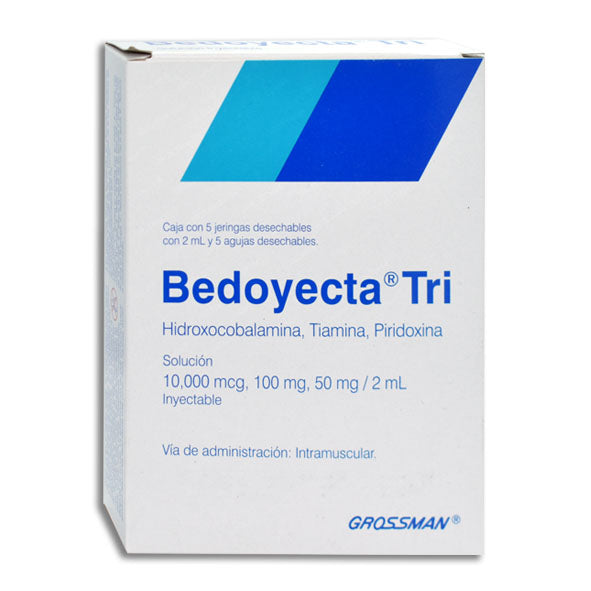 Bedoyecta Tri 2 Ml C/5 Jering