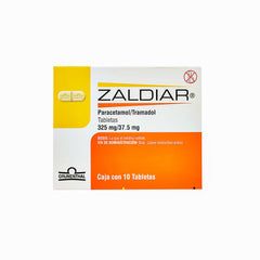 Zaldiar 37.5 Mg/325 Mg Tab 10