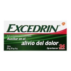 Excedrin 250/250/65Mgdfuerteta
