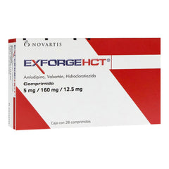 Exforge-Hct 5/160/12.5 Mg Cpr