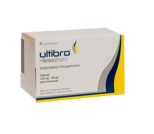 Ultibro Inhalad 100/50 Mcg Cap