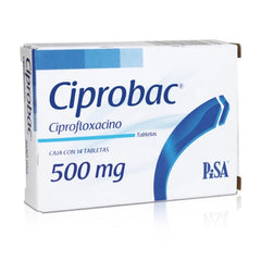 Ciprobac 500Mg Tab14