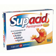 Supacid 20 Mg Tab 14