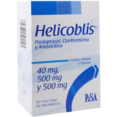 Helicoblis 40 500 500Mg Trat 7