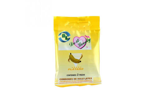Preservativo Lovely Platano C3
