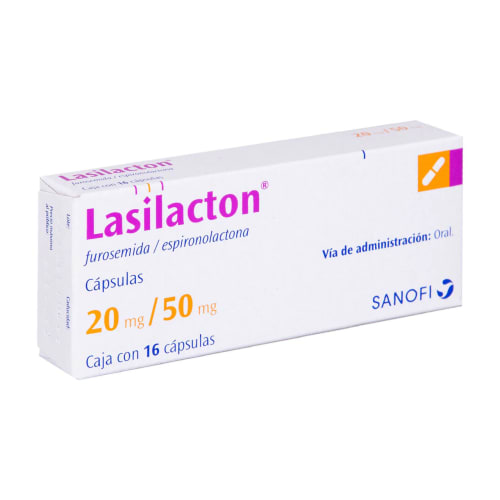 Lasilacton 50/20Mg Caps 16  3