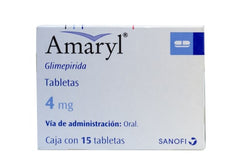 Amaryl 4 Mg Tab C/15 0257