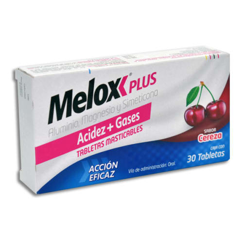 Melox Plus Ant-Gas Cza 30 Tab