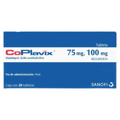 Coplavix 75/100 Mg Tab 28
