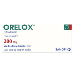 Orelox 200 Mg Cpr 10
