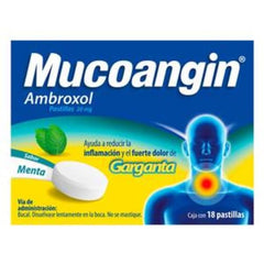 Mucoangin Menta 20 Mg Past 18