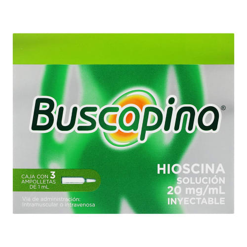 Buscapina 20 Mg Amp 3X1 Ml