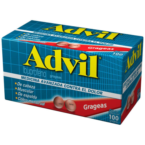 Advil 200 Mg Grag 100