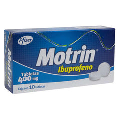 Motrin 400 Mg 10 Tabs