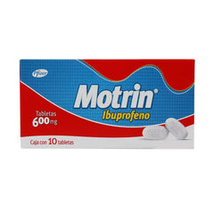 Motrin 600 Mg 10 Tabs