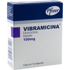 Vibramicina 100Mg Caps 10  4