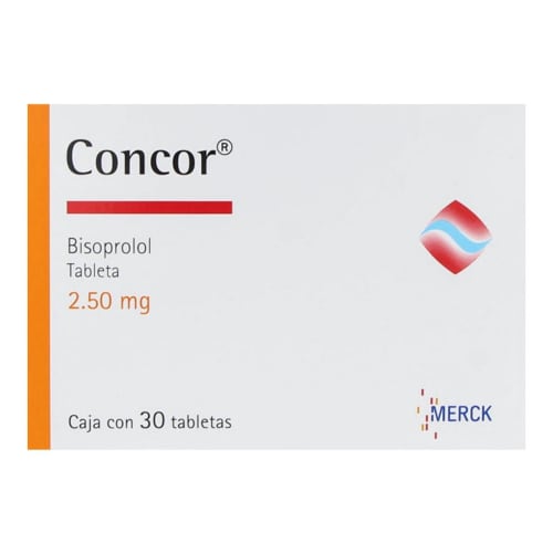 Concor 2.50 Mg Grag 30