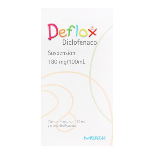Deflox 180Mg Tutti-Frutti 120