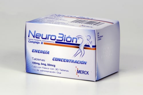 Neurobion 100Mg5Mg50Mcg Tab30