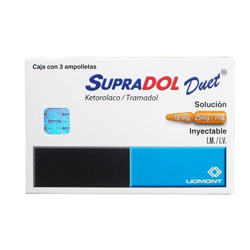 Supradol Duet10 25Mg Sol Iny3X