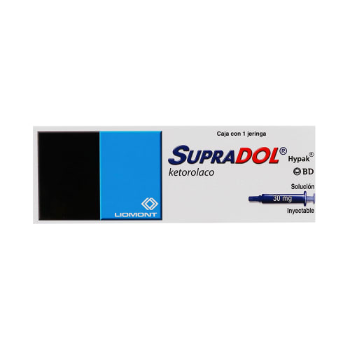 Supradol Hypak 30Mg Iny C/1 Jg