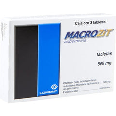 Macrozit 500 Mg C 3 Tabs