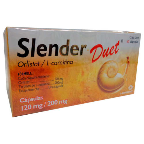 Slender-Duet 120/200 Mg Caps 6