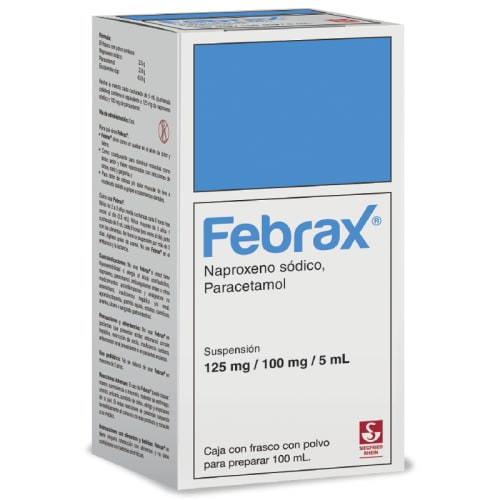 Febrax 2.5/2 G Susp 100 Ml