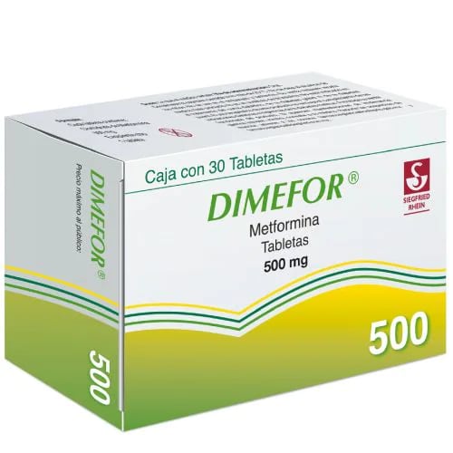Dimefor 500 Mg Tab 30