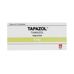 Tapazol 5 Mg Tab 20