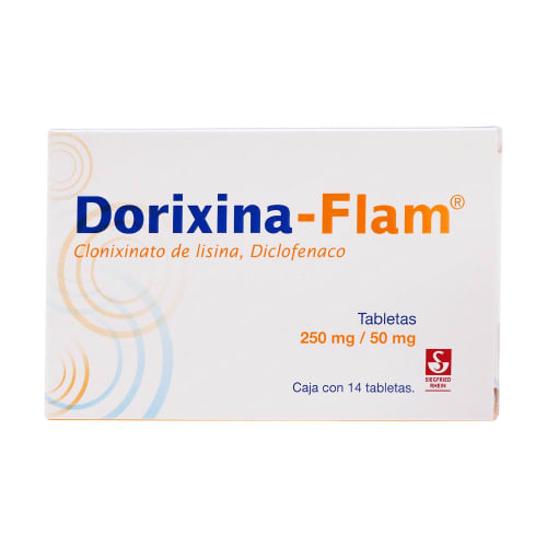 Dorixina Flam 250 50 Mg Tab 14