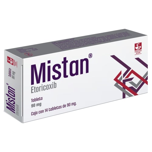 Mistan 90 Mg Tab 14