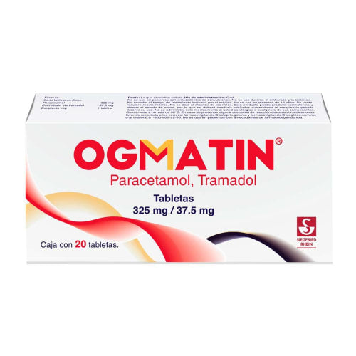Ogmatin 325Mg/37.5Mg C/20 Tabs
