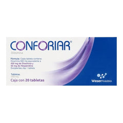 Conforiar 500 Mg 20 Tab