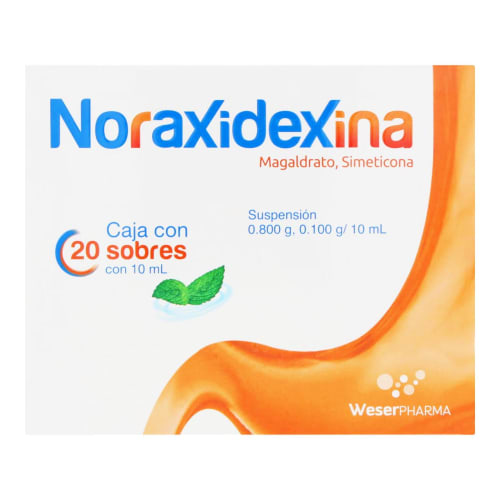 Noraxidexina .800/.100G 20Sb 1